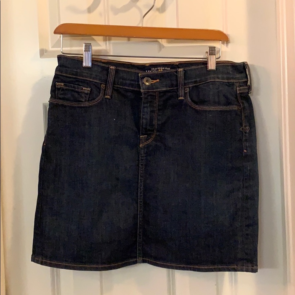 Lucky dark blue skirt